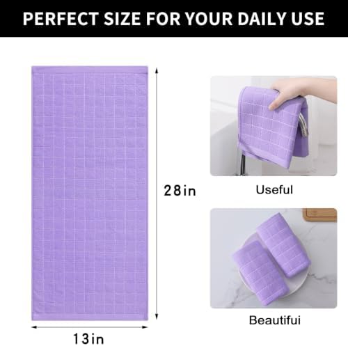 Homaxy 100% Cotton Terry Kitchen Towels, 12 Pack - Image 5