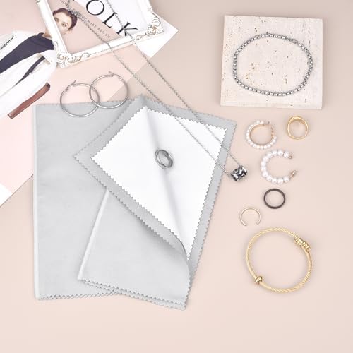 SEVENWELL Silver Polishing Cloth, Jewelry Cleaner Cloth - Image 5
