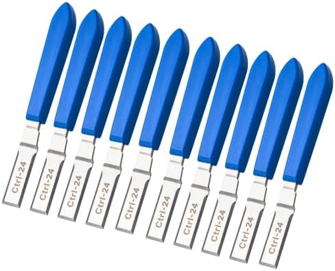 Sticker, Label & Adhesive Remover Tool – Stainless Steel Scraper Removes Decals by Ctrl-24