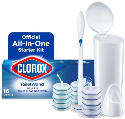 Clorox ToiletWand Toilet Cleaning Kit, 1 Starter Kit by Clorox