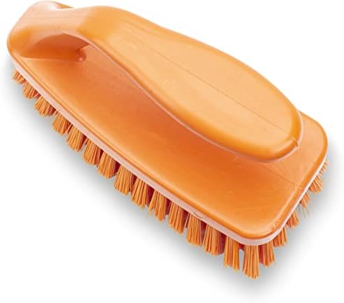 SPARTA Scrub Brush with Iron Shaped Handle and Stiff Bristles, Heavy Duty - Image 3