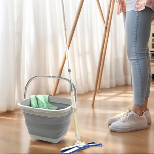 SAMMART 11L Collapsible Rectangular Handy Bucket/Tub - Image 3