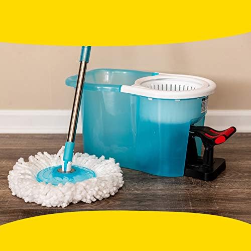 Hurricane Spin Mop Replacement Head, Absorbent Microfiber, Holds 10X Weight - Image 6