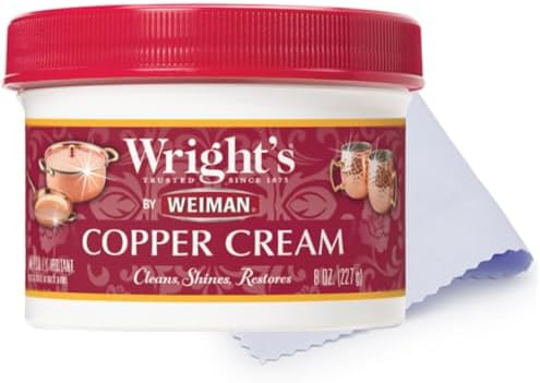 Wright's by Weiman Cream Copper and Brass Cleaner by Wrights