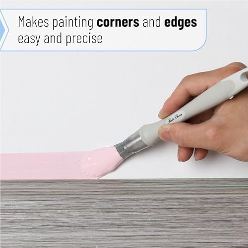 Bates- Trim Paint Brush, 3/4” and 1”, Ergonomic Handle, Trim Brushes - Image 5