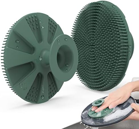 Silicone Dish Scrubber, Non-Scratch Scrub Spong by BEAUTAIL