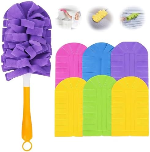 Electrostatic Dusters for Cleaning, 360° Electrostatic Duster Refills, Washable by Unknown