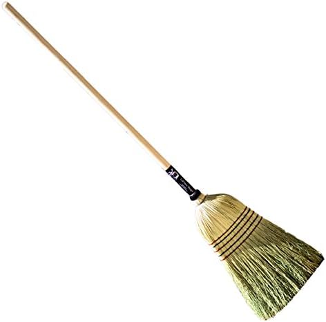 LaPrima Shops Authentic Amish Hand Made All Broomcorn Broom by LaPrimaShops