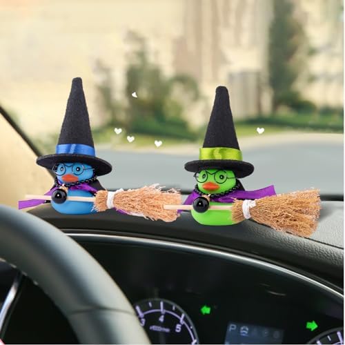 wonuu Car Rubber Duck Decoration, Car Ornaments Duck Car Dashboard Decorations - Image 7