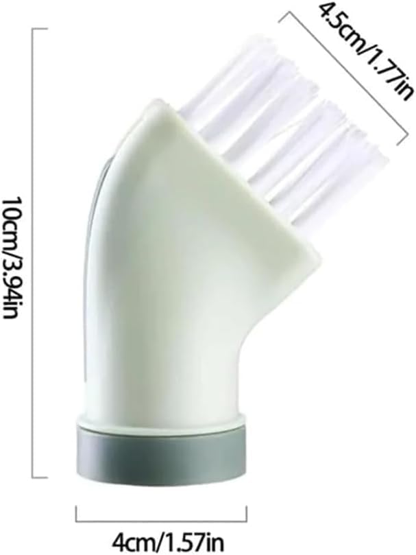 Multi-use Cleaning Brush Can Be Connected to Mineral Water Bottle - Image 3