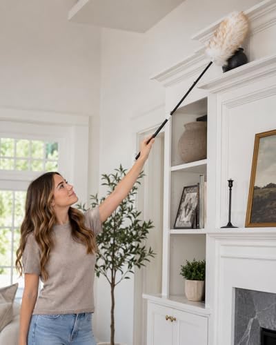 Surell Duster - Lambswool Feather Duster - Anti Static Shearling Duster Head - Image 2