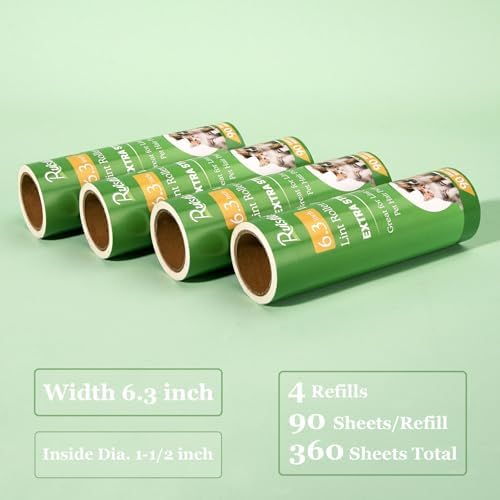 6.3 inch Lint Roller Refills Only - Image 3