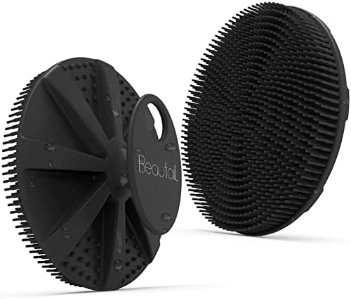 Silicone Body Scrubber, BEAUTAIL Gentle Exfoliating Shower Brush by BEAUTAIL