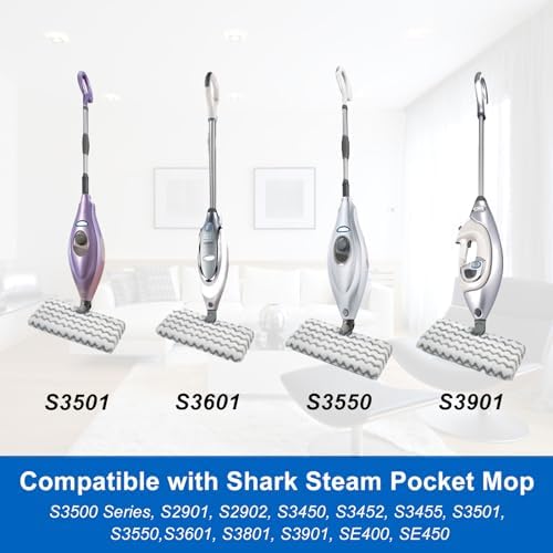 6 Pack S3501 S3601 Steam Mop Replacement Pads - Image 3