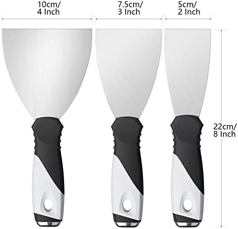 Mister Rui 4" Stainless Paint Scraper & Putty Knife - Image 3