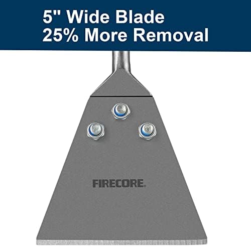 Firecore 5 Inch x 11 Inch SDS Plus Floor Scraper, Tile Removal Chisel Tool - Image 3