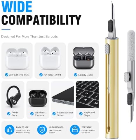 Hyashee Cleaner Kit for Airpods Pro 1 2 3 Multi-Function Cleaning Pen - Image 6