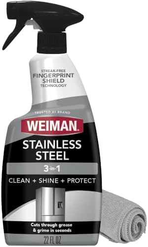 Weiman Stainless Steel Cleaner & Polish Spray by Weiman