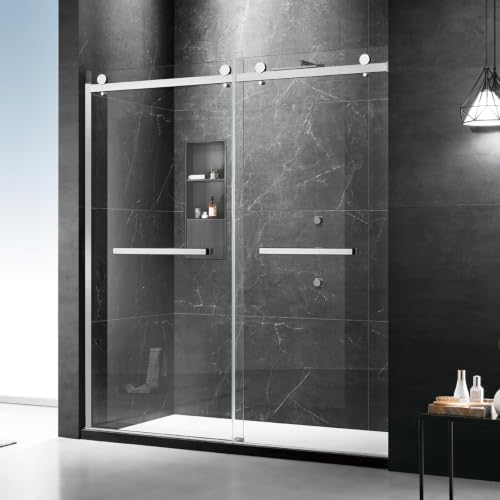 Framed Shower Door, Brushed Nickel by MoSweetShowerDoor
