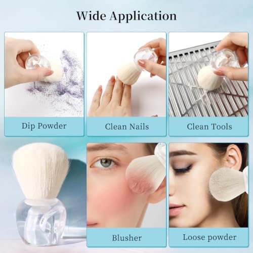 BQAN Nail Dust Brush Soft Dust & Powder Remover - Image 5