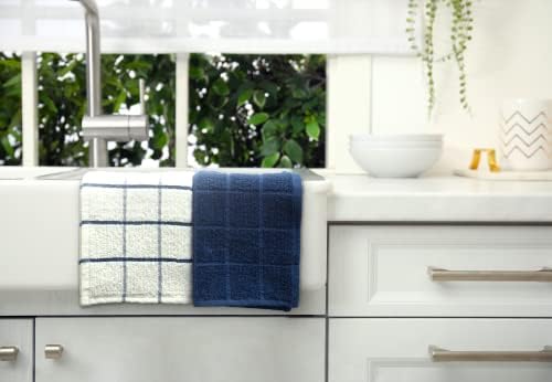 100% Cotton Terry Dish Cloth & Dish Towel, 8 Pack, Super Soft and Absorbent - Image 5