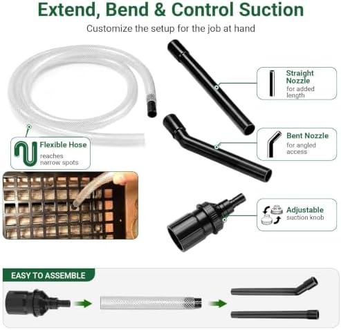 EZ SPARES 1-1/4" Micro Crevice Kit, Keyboard Car Vent Tools - Image 2