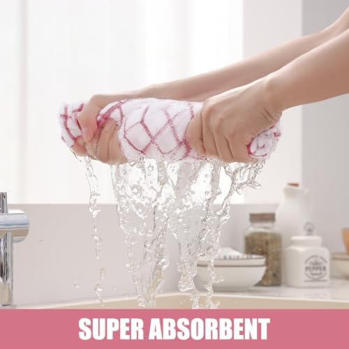 Homaxy Premium Kitchen Towels, Check Design - Image 4