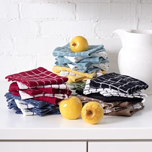Ritz Terry Check Dish Cloth Set: Highly Absorbent & Super Soft - Image 6