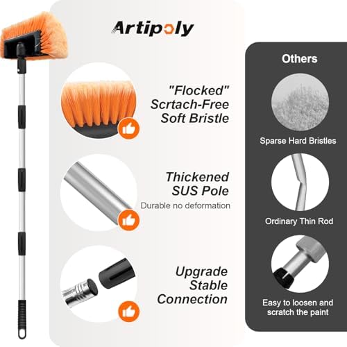 ARTIPOLY 65" Five-Sided Car Wash Brush - Image 5