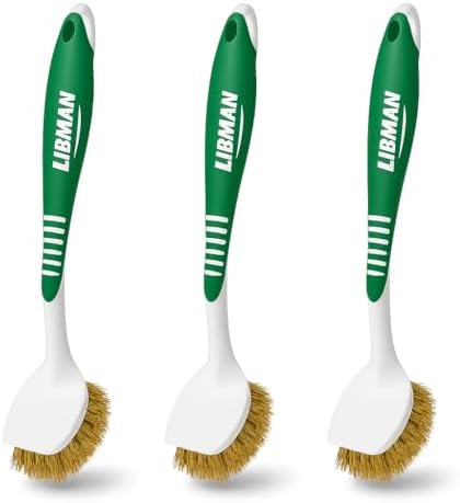 Libman Brass Brush Pot Scrubber by Tribello