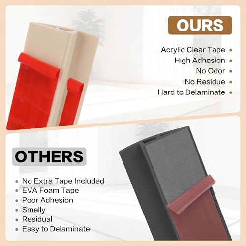 Floor Transition Strip Vinyl Door Threshold Ramp Self Adhesive Carpet Edging - Image 4
