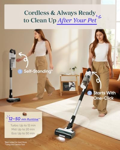 Levoit Cordless Vacuum Cleaner, Anti-Tangle - Image 3