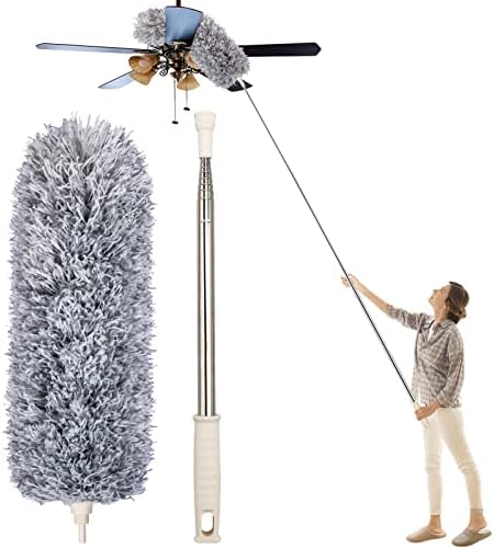 Microfiber Feather Duster, High Ceiling Fans by Newliton