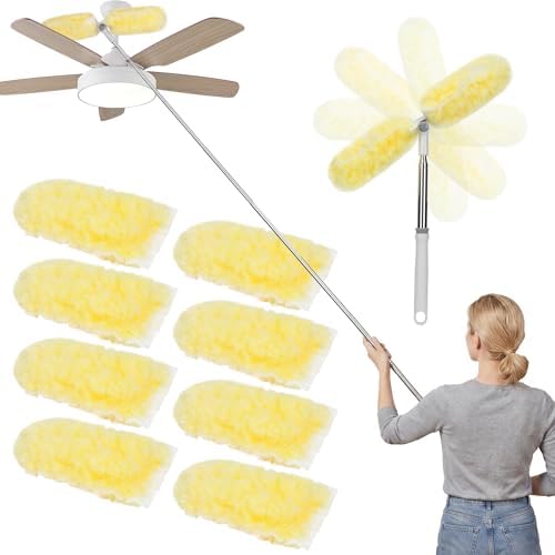 IVYROLL Dual Head Duster with Extended Handle 6 ft by IVYROLL