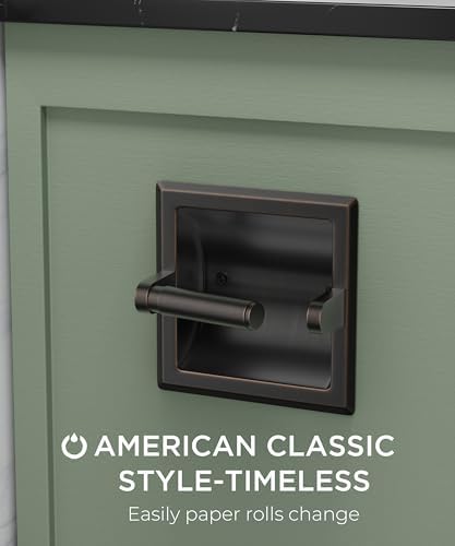 FORIOUS Recessed Toilet Paper Holder - Image 3