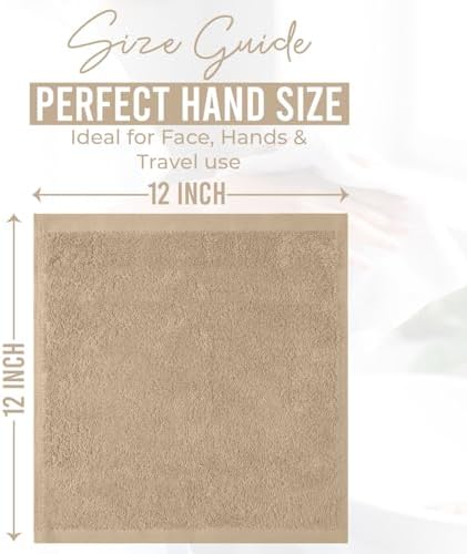 DAN RIVER 24 Pack Cotton Wash Cloths Set - Image 2