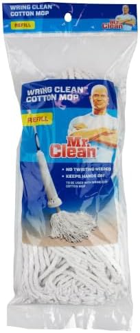 Mr. Clean Wring Clean Floor Mop Cotton Yarn Refill Head by MrClean
