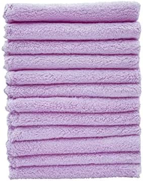 Kyapoo Baby Washcloths 12 Pack 12x12 Inches Microfiber Coral Fleece Extra - Image 4