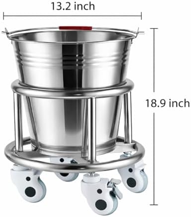 Stainless Steel Kick Bucket - Image 3
