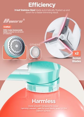 Bymore Fabric Shaver, Lint Shaver, Sweater Shaver - Image 3