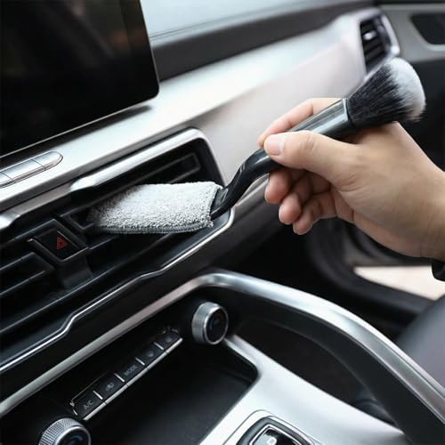 Car Interior Brush Soft Double Head Car Cleaning Brush, Universal Vehicle - Image 6