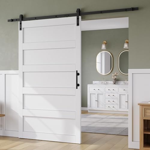 SMARTSTANDARD 48in x 84in Sliding Barn Door - Image 2