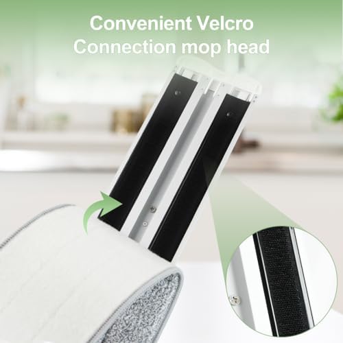 CQT 18" Commercial Flat Microfiber Floor Mop Cleaning System - Image 6