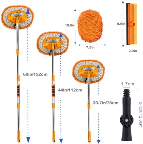 60" Car Wash Brush Kit - Image 2