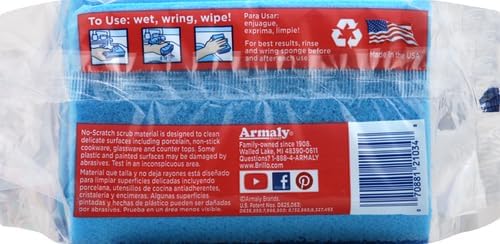 Brillo Estracell No Scratch Scrub Sponge - Image 3