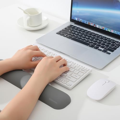 UnivoColors Design-Medium Wave Keyboard Wrist Rest of Medium, Artificial - Image 5
