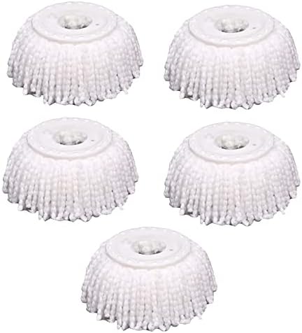 5 PCS Microfiber Replacement Mop Head Spin Mop Head Replacement 5-Pack by YWSHF