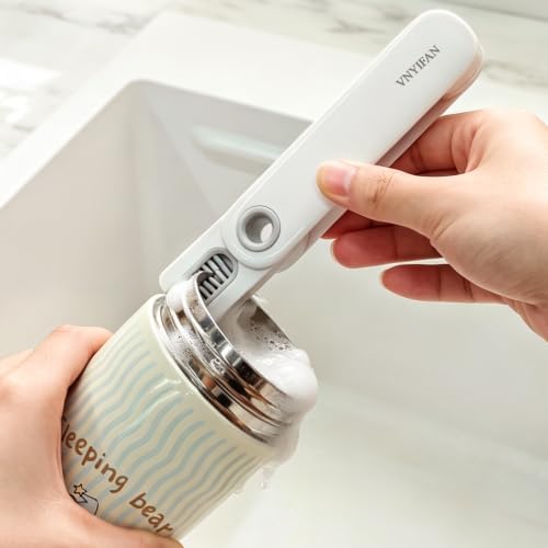 4 in 1 Cup Lid Gap Cleaning Brush Set, Water Bottle Cleaner Tool by VNYIFAN
