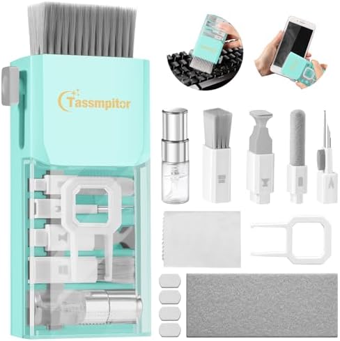 All-in-1 Keyboard Cleaner Laptop Cleaning Kit, Computer Screen-Safe Tools by Tassmpitor