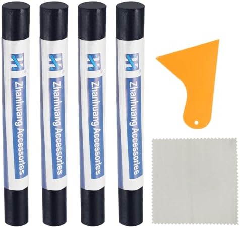 uxcell 4Pcs Wood Filler Sticks, Wood Repair Kit by uxcell